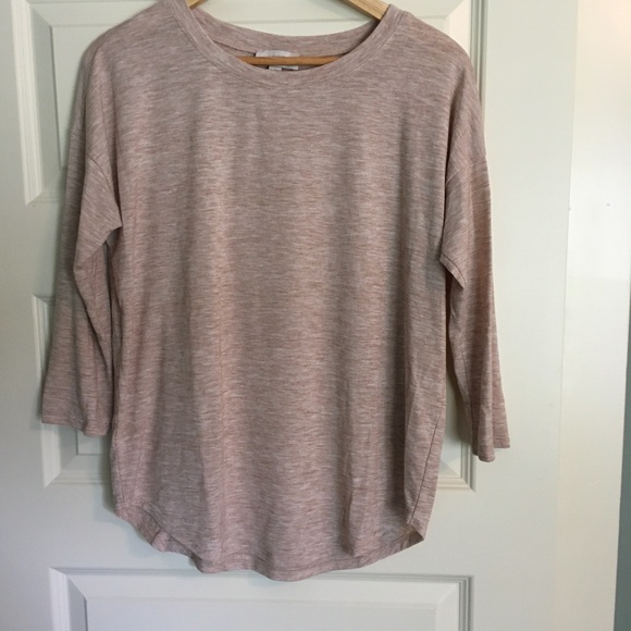 Loft beige long sleeve tee Size small - Picture 1 of 1